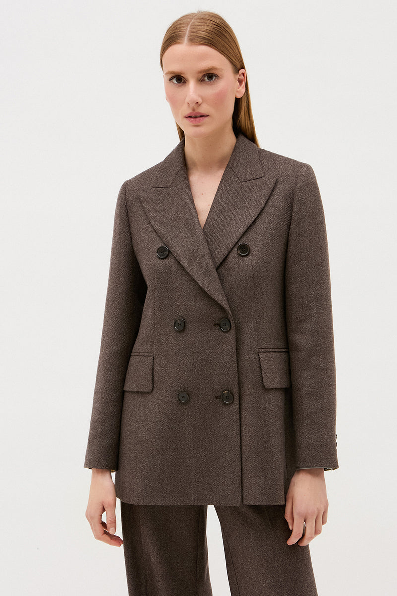 VESTE NOAH TAUPE