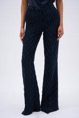 PANTALON VICTORIA CHEVRON MARINE