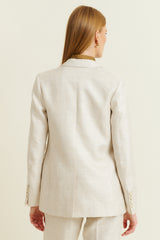 DMN PARIS  - VESTE ALMA BEIGE
