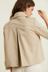 DMN PARIS  - MANTEAU CATHY SABLE