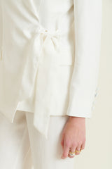 DMN PARIS  - VESTE CINDY BLANC