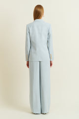 DMN PARIS  - VESTE CINDY BLEU PERLE