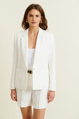 DMN PARIS  - VESTE VERA BLANC