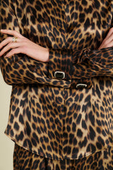 CHEMISIER PENNY LEOPARD