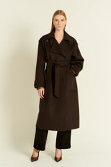 MANTEAU SIMONE CHOCOLAT