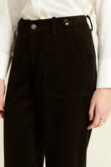 PANTALON MURIELLE CHOCOLAT