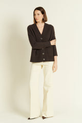 PULL JOELLE CHOCOLAT