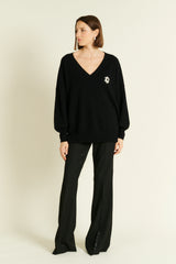 PULL PERLE NOIR