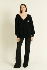 PULL PERLE NOIR
