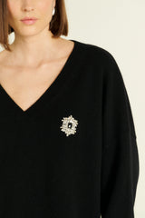 PULL PERLE NOIR